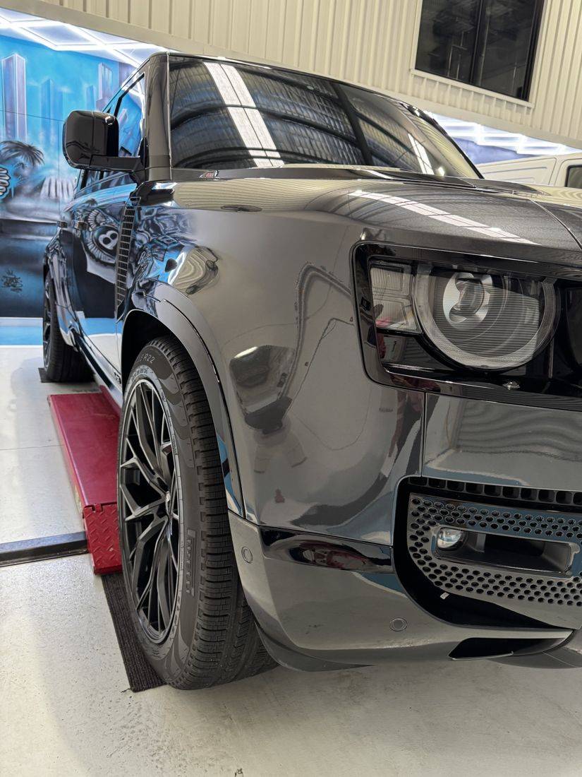 Land Rover Defender with Always Dry ceramic coating