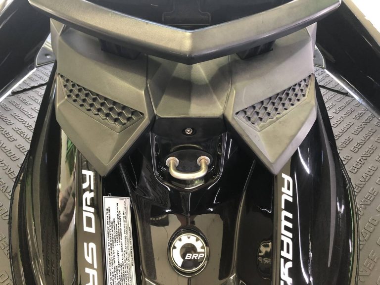Jet ski plastics before and after LDC Trim coating