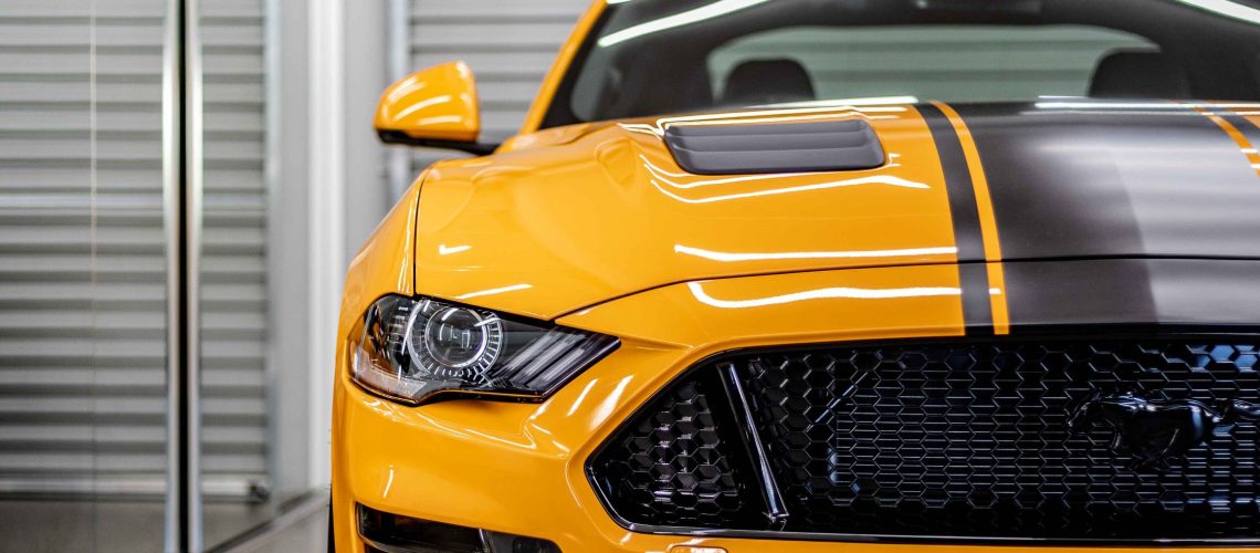 yellow-mustang-always-dry